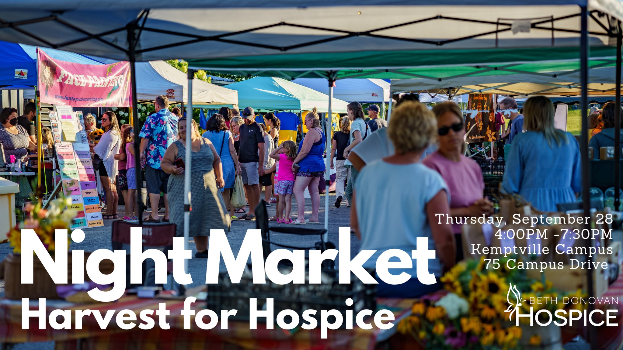 Beth Donovan Hospice Night Market