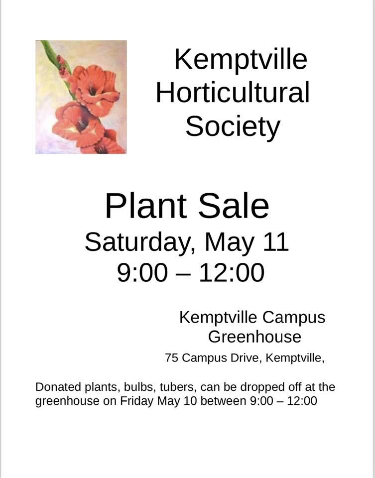 Hort society plant sale