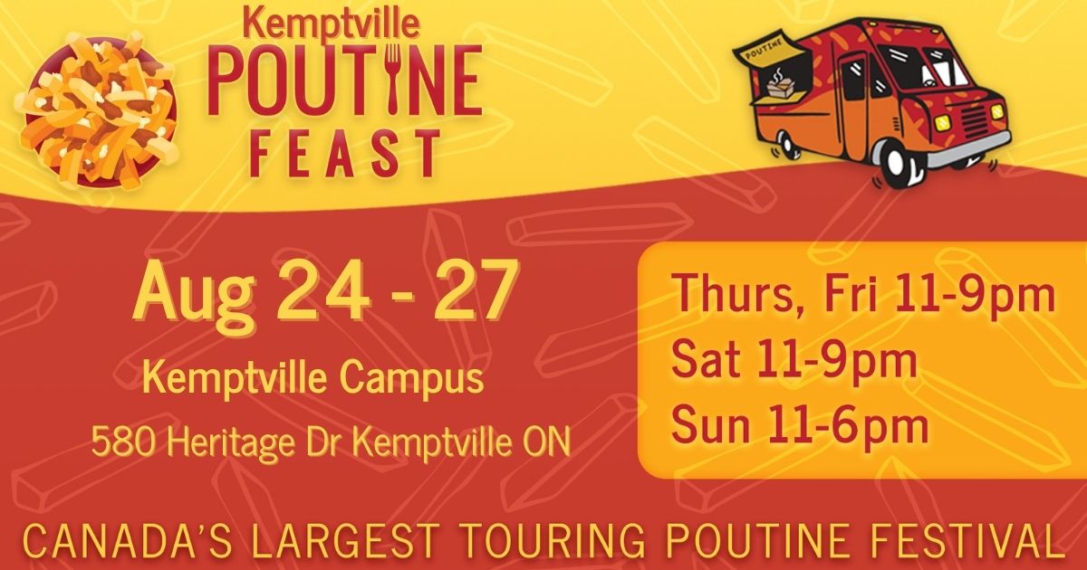 Poutine Feast Aug 24 27