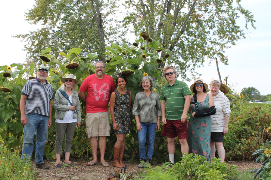 Rampant Joy, Community Gardeners, and What They Grew
