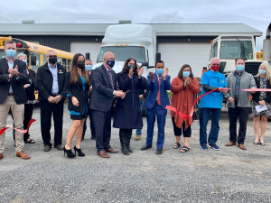 The Upper Canada District School Board, in partnership with the Kemptville Campus Education and Community Centre, the Catholic District School Board of Eastern Ontario, le Conseil des écoles publiques de l&#039;Est de l&#039;Ontario, and le Conseil des écoles catholiques du Centre-Est, hosted a grand opening today to officially launch the Level 1 Commercial Vehicle Apprenticeship Training Program in Kemptville.