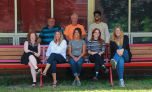 Facilities Manager Bruce Jackson (back row, most left)